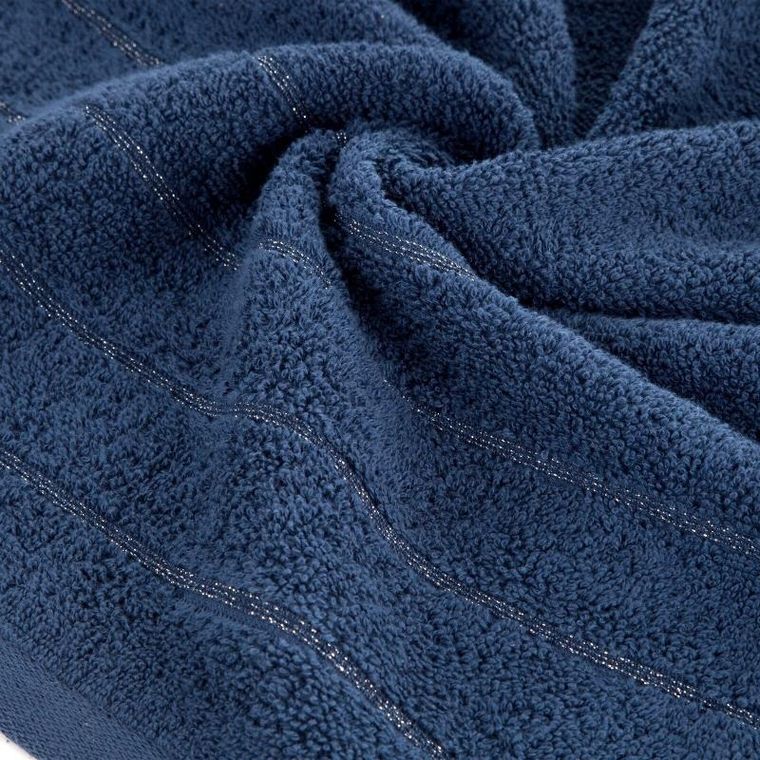 Eurofirany, ręcznik Dali, 30-50 cm, granatowy