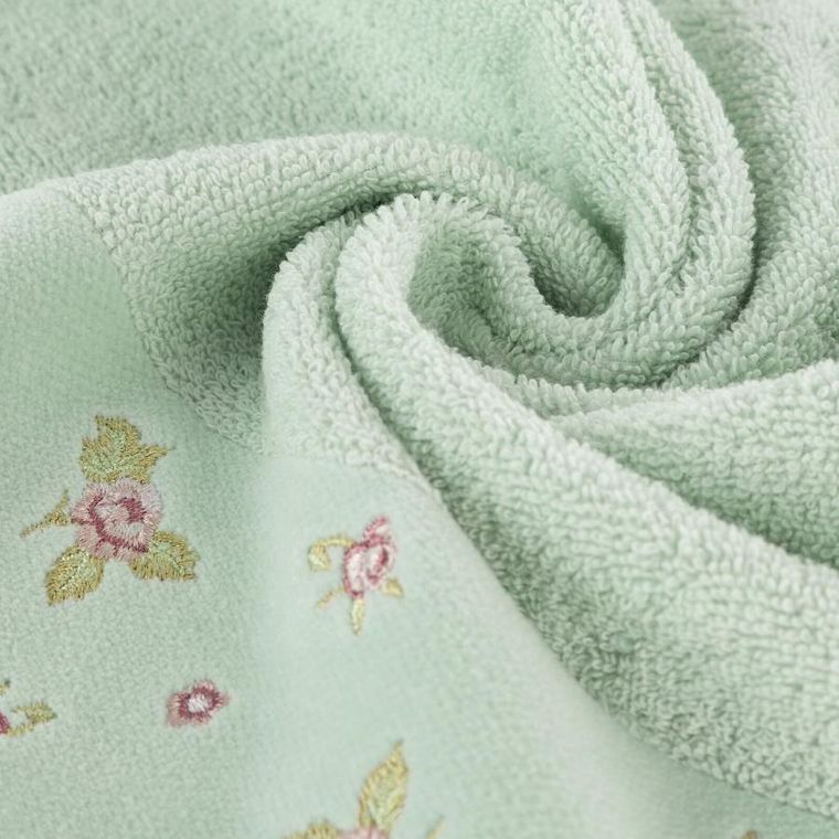 Eurofirany, ręcznik Dalia, 70-140 cm, miętowy