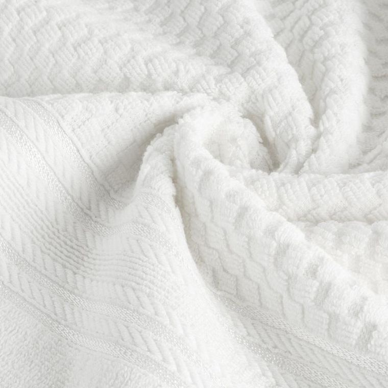 Eurofirany, ręcznik Davos, 50-90 cm, biały