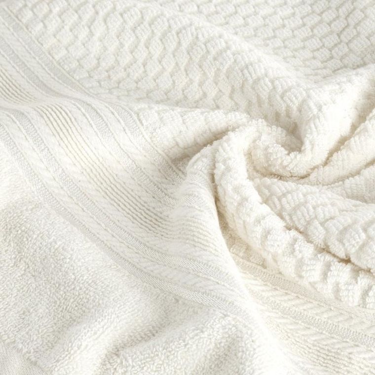 Eurofirany, ręcznik Davos, 50-90 cm, kremowy