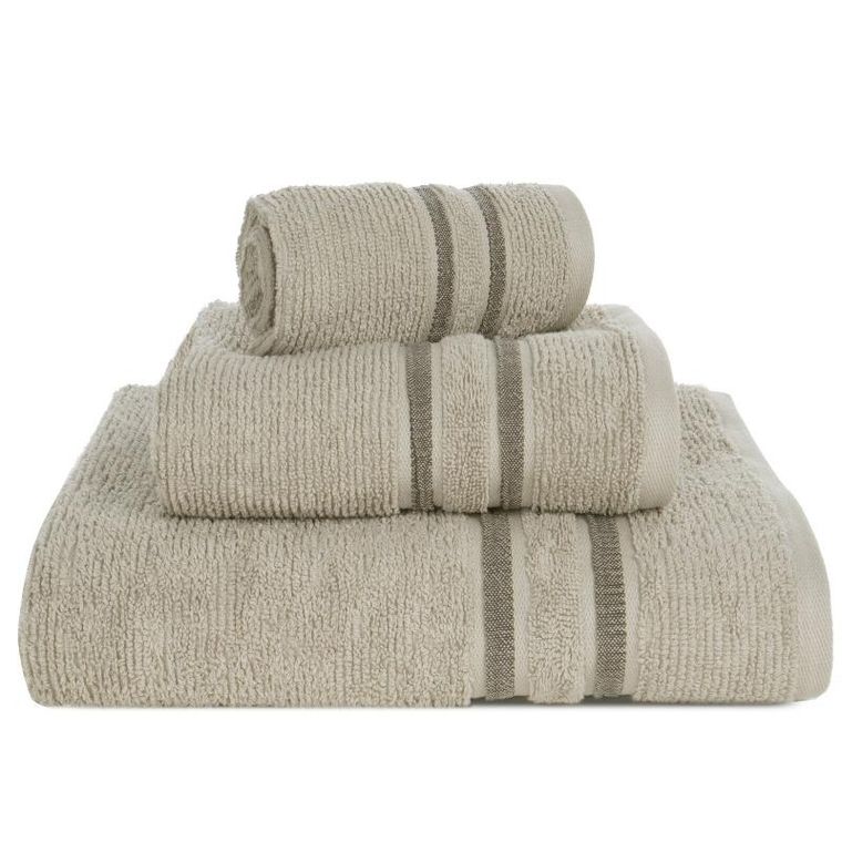 Eurofirany, ręcznik Dina, 30-50 cm, jasnobeżowy