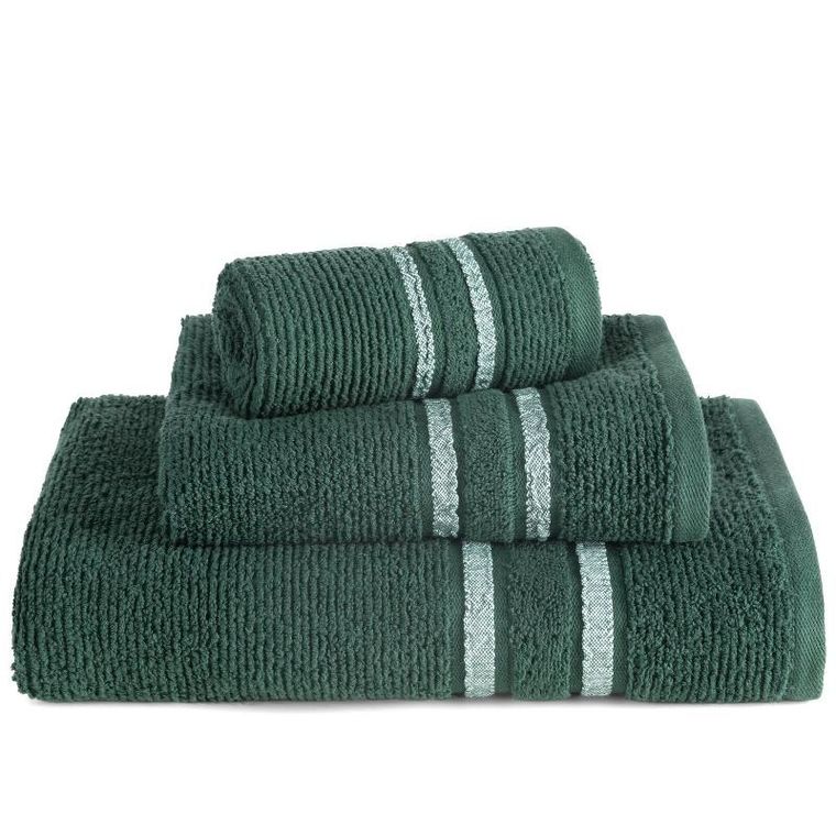 Eurofirany, ręcznik Dina, 70-140 cm, ciemnozielony