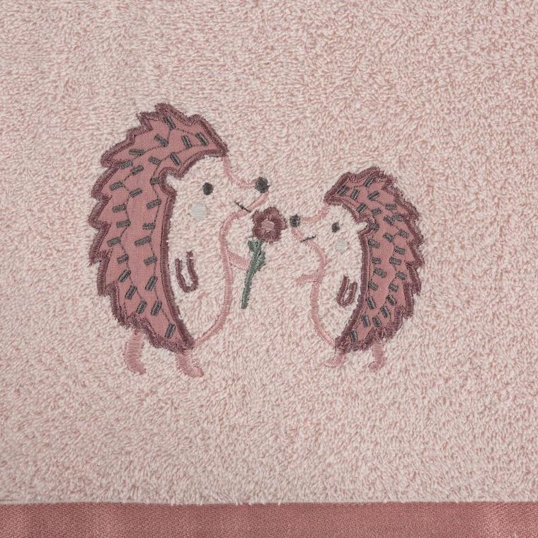 Eurofirany, ręcznik dziecięcy baby, 15-21 cm, różowy