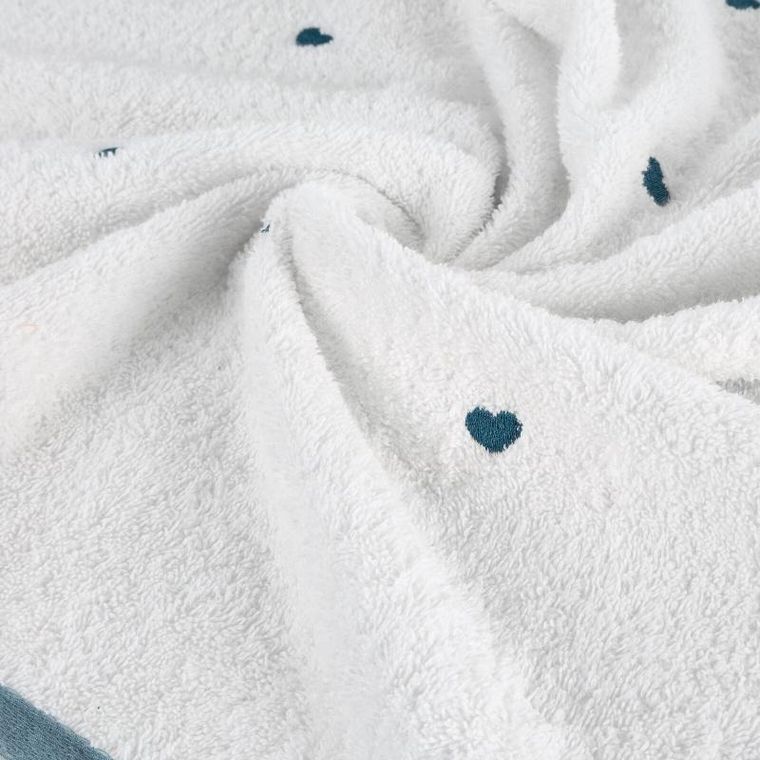 Eurofirany, ręcznik dziecięcy baby, 50-90 cm, biały