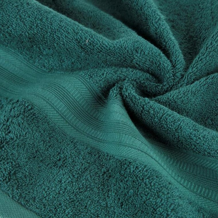 Eurofirany, ręcznik Elen, 30-50 cm, ciemnozielony