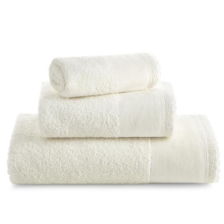 Eurofirany, ręcznik Emi, 30-50 cm, kremowy