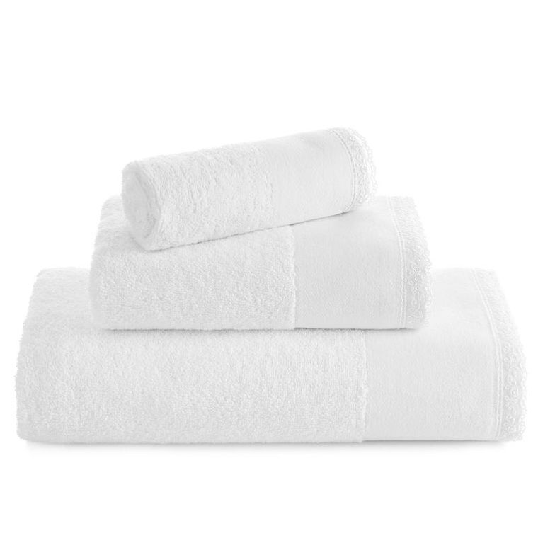 Eurofirany, ręcznik Emi, 70-140 cm, biały