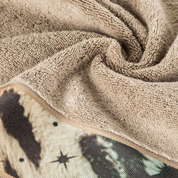 Eurofirany, ręcznik Eva, 50-90 cm, beżowy