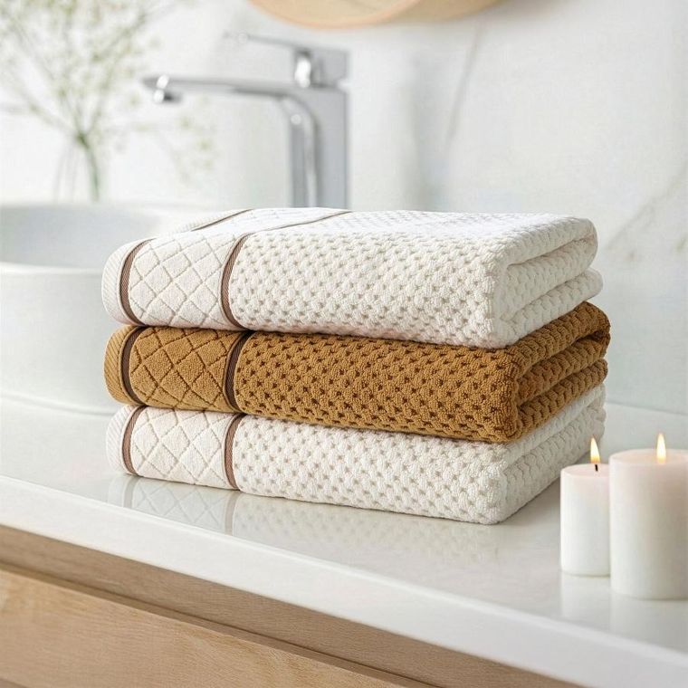 Eurofirany, ręcznik Favori, 50-90 cm, ciemnozielony