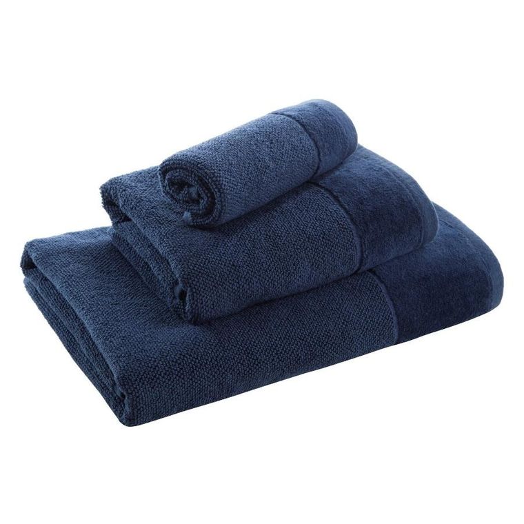 Eurofirany, ręcznik, Fero, 30-50 cm, granatowy
