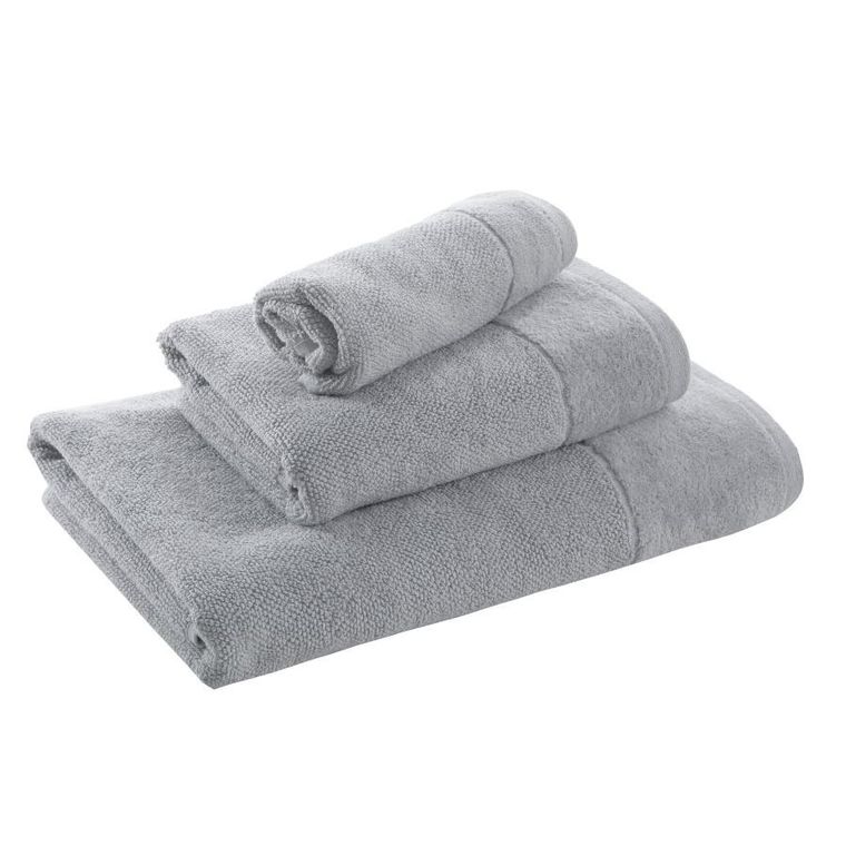 Eurofirany, ręcznik, Fero, 30-50 cm, srebrny