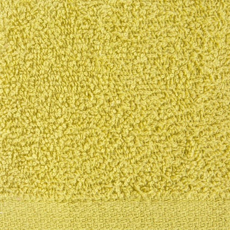 Eurofirany, ręcznik gładki1, 16-21 cm, musztardowy