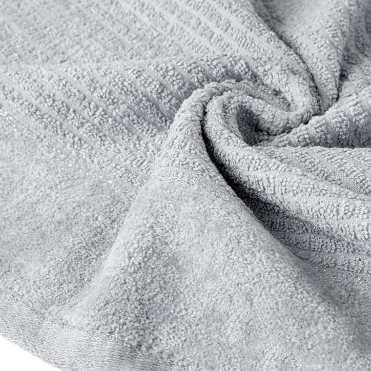 Eurofirany, ręcznik Glory, 50-90 cm, stalowy