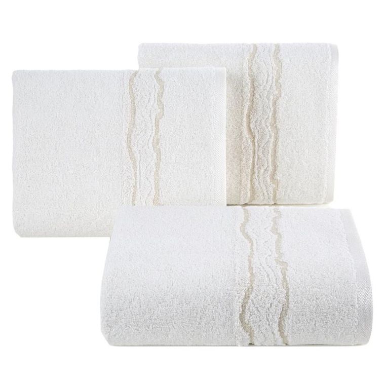 Eurofirany, ręcznik Karin, 30-50 cm, kremowy