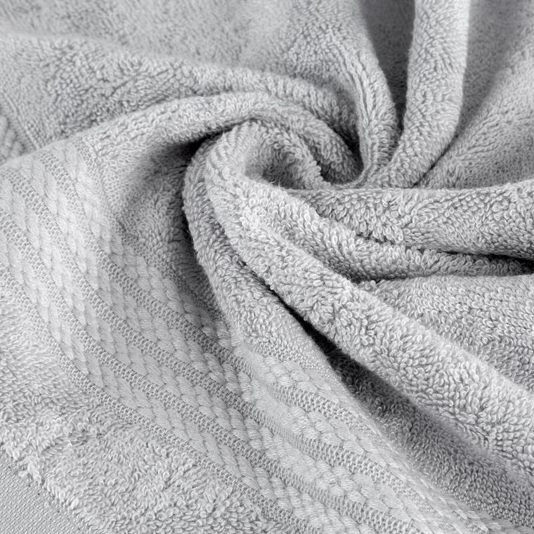 Eurofirany, ręcznik Laris, 30-50 cm, jasnoszary