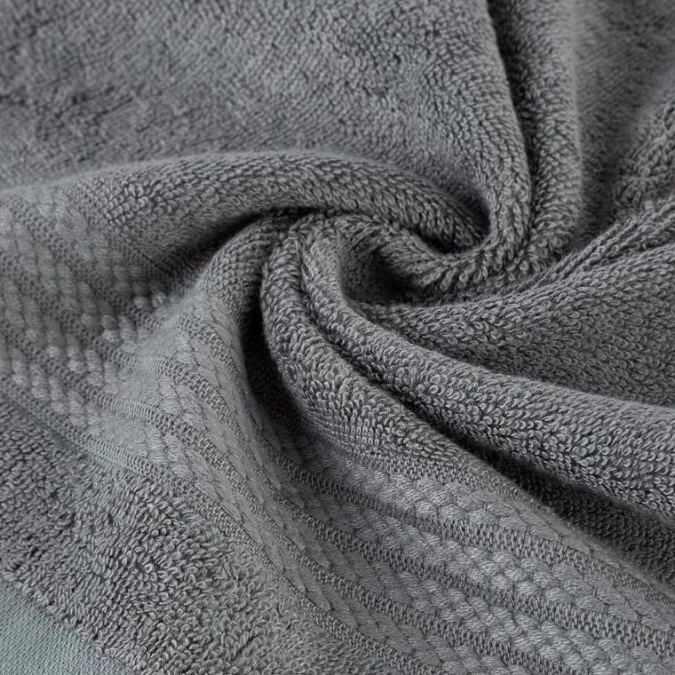 Eurofirany, ręcznik Laris, 30-50 cm, stalowy