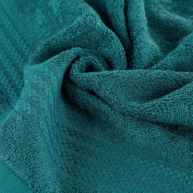 Eurofirany, ręcznik Laris, 70-140 cm, ciemnoturkusowy