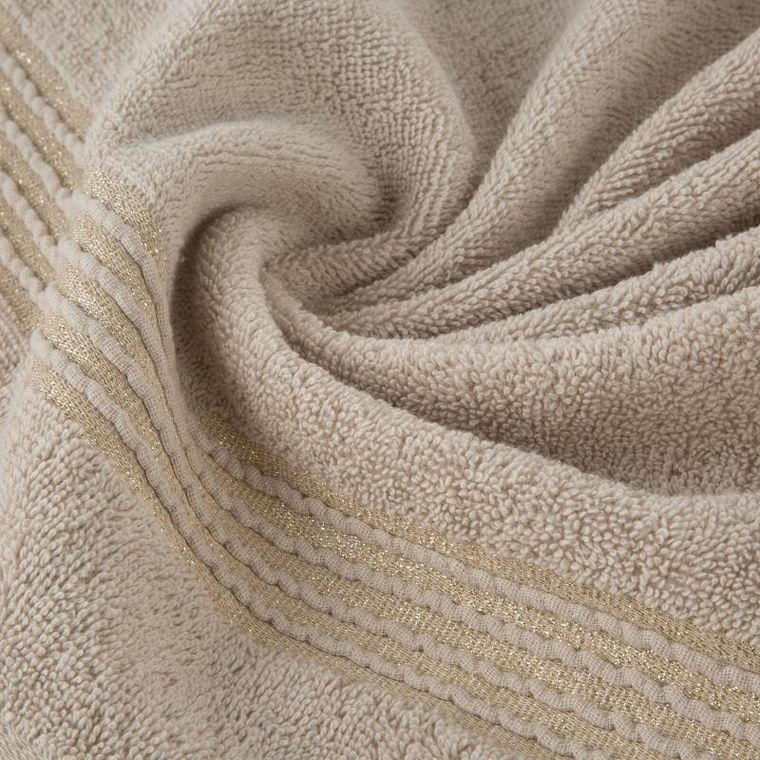 Eurofirany, ręcznik Lila, 30-50 cm, beżowy