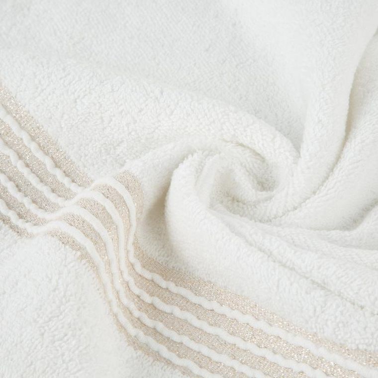 Eurofirany, ręcznik Lila, 30-50 cm, biały