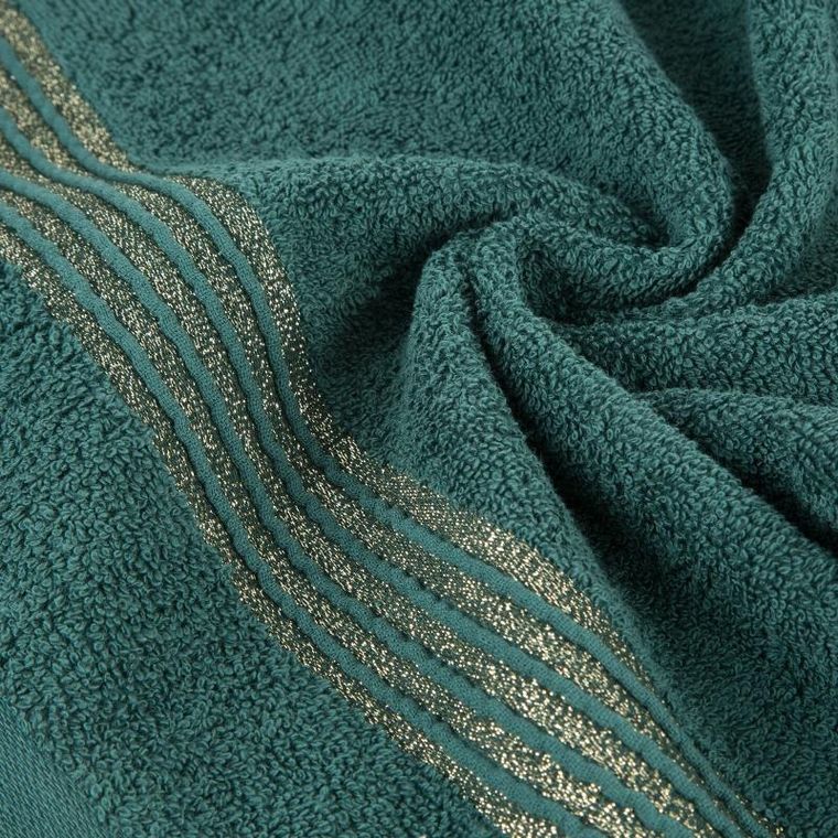 Eurofirany, ręcznik Lila, 30-50 cm, ciemnozielony