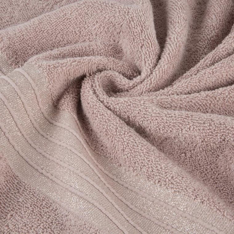 Eurofirany, ręcznik Lila, 30-50 cm, pudrowy róż