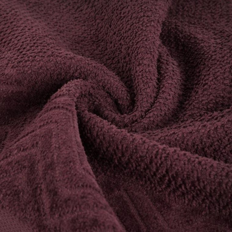 Eurofirany, ręcznik, Loren, 30-50 cm, bordowy