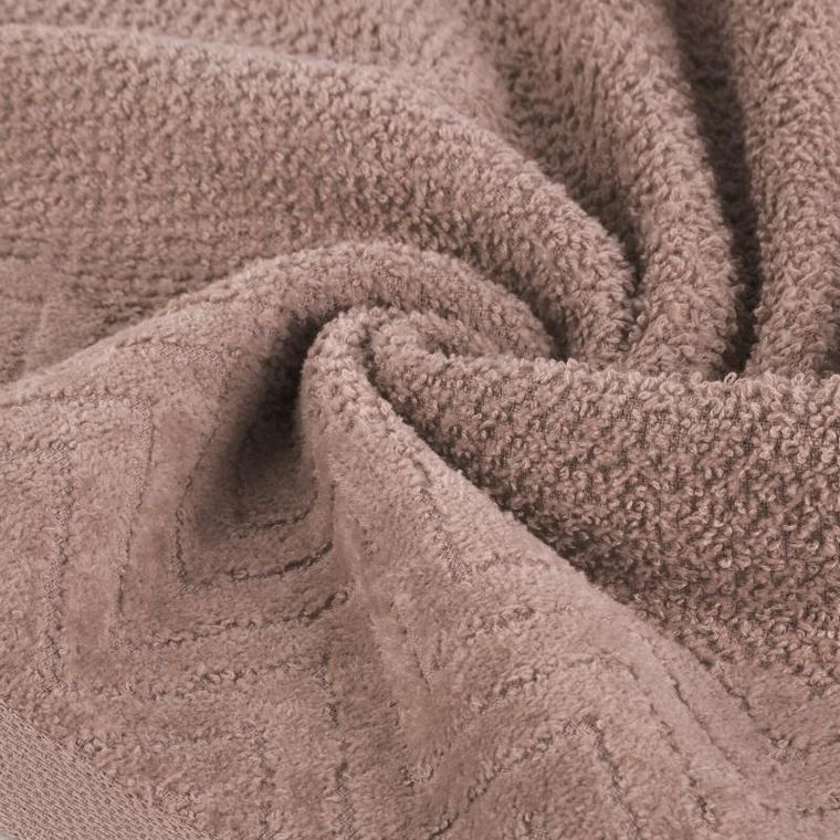 Eurofirany, ręcznik Loren, 30-50 cm, pudrowy