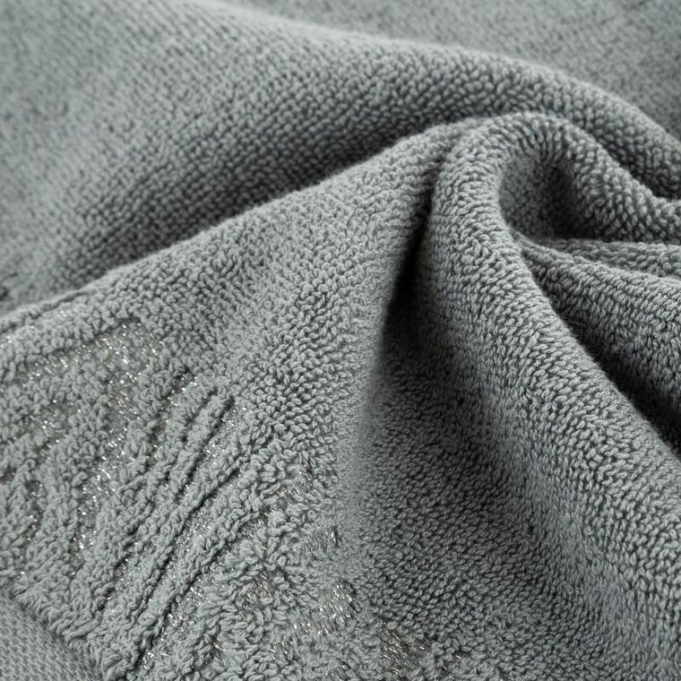 Eurofirany, ręcznik Margo, 30-50 cm, srebrny