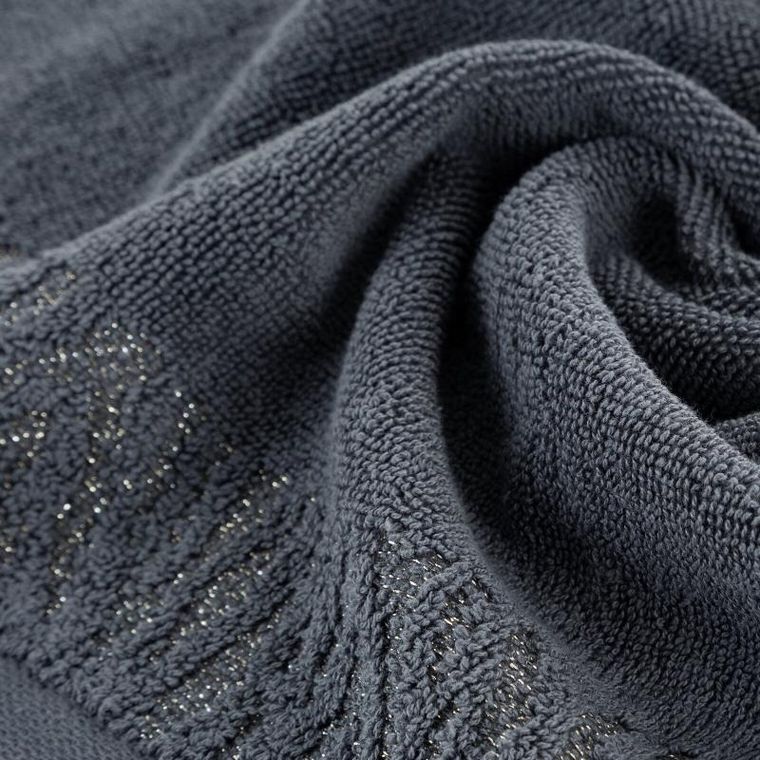 Eurofirany, ręcznik Margo, 50-90 cm, stalowy