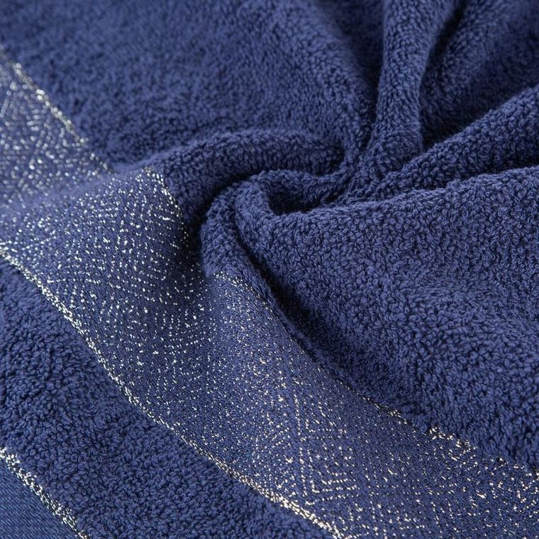 Eurofirany, ręcznik, Nessy, 30-50 cm, granatowy