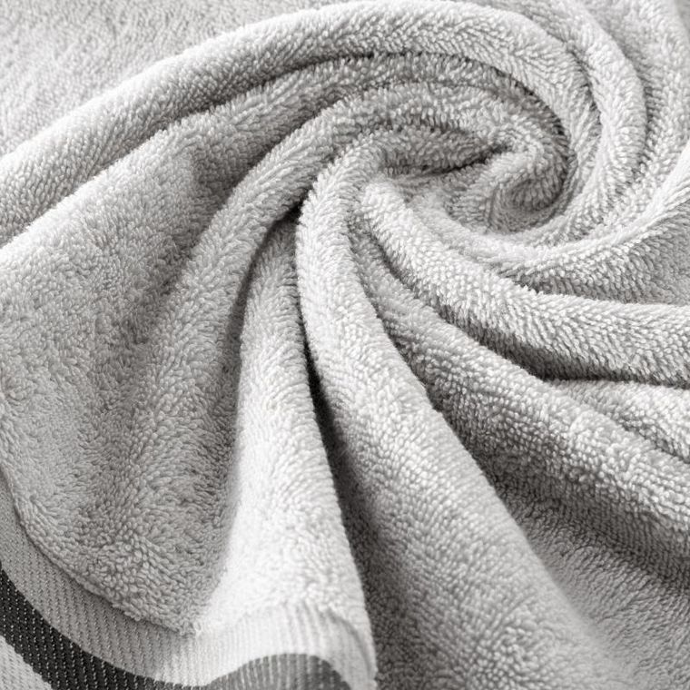 Eurofirany, ręcznik, Niko, 50-90 cm, jasnoszary