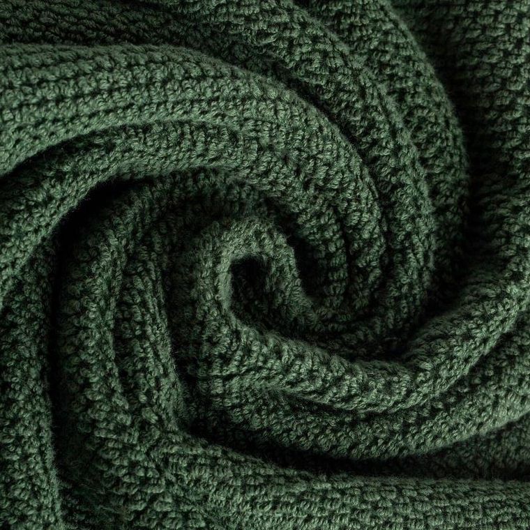 Eurofirany, ręcznik Riso, 30-50 cm, butelkowy zielony