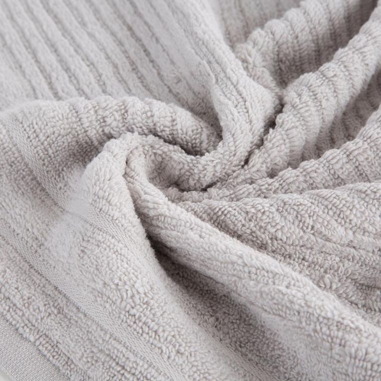 Eurofirany, ręcznik Sammy, 30-50 cm, srebrny