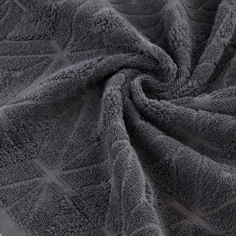 Eurofirany, ręcznik Sendi, 50-90 cm, stalowy