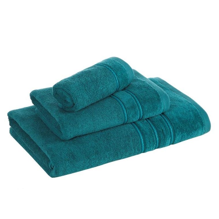 Eurofirany, ręcznik Sibel, 30-50 cm, ciemnoturkusowy