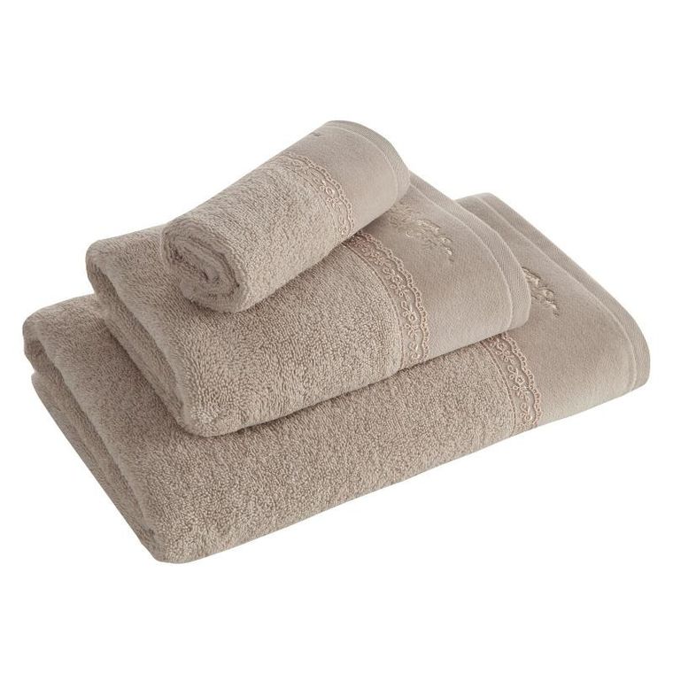 Eurofirany, ręcznik Sisi, 30-50 cm, beżowy