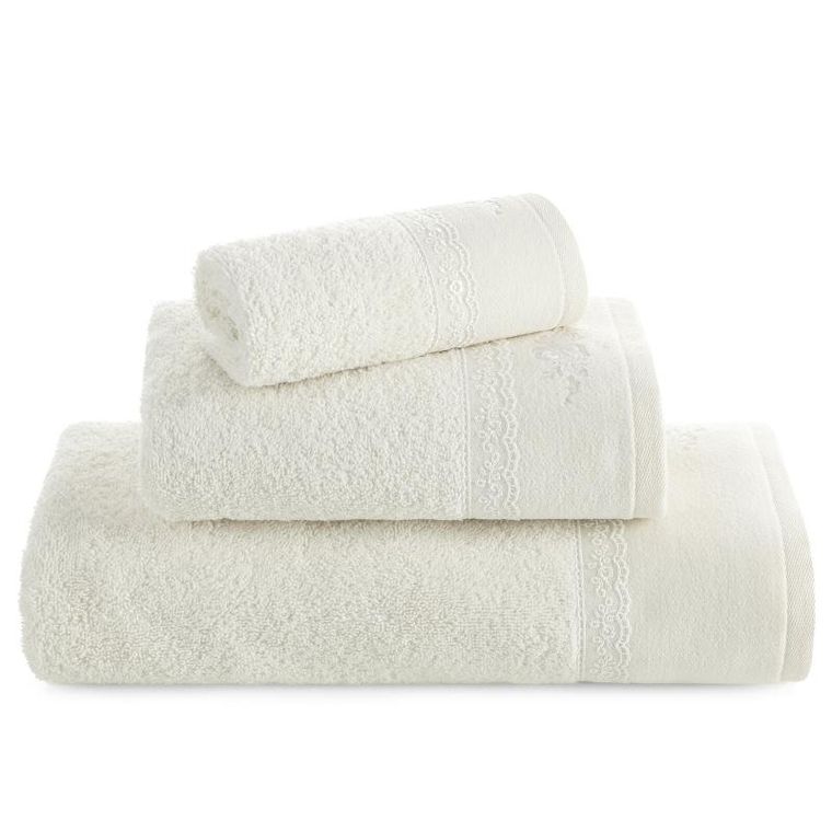 Eurofirany, ręcznik Sisi, 30-50 cm, kremowy