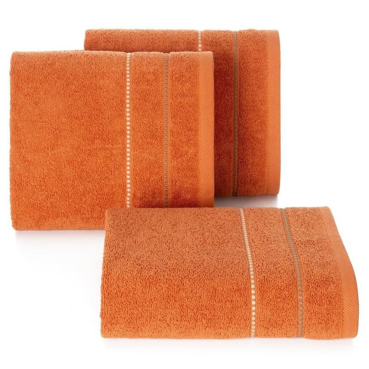Eurofirany, ręcznik Suzi, 50-90 cm, pomarańczowy