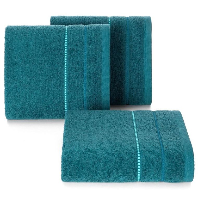 Eurofirany, ręcznik Suzi, 70-140 cm, ciemnoturkusowy