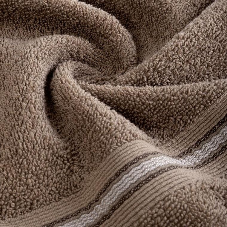 Eurofirany, ręcznik Tris, 30-50 cm, ciemnobeżowy