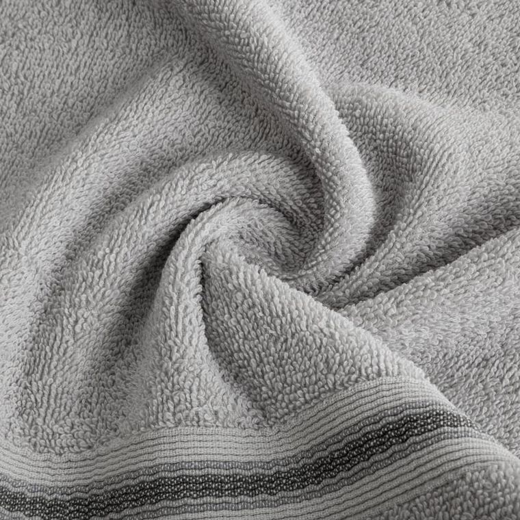 Eurofirany, ręcznik Tris, 30-50 cm, srebrny