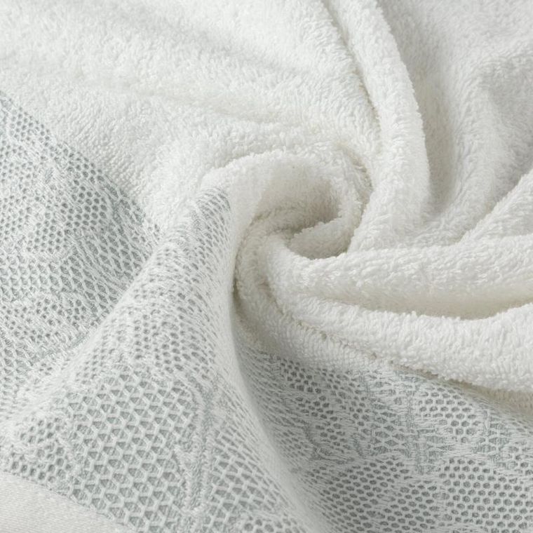 Eurofirany, ręcznik Tulia, 70-140 cm, biały