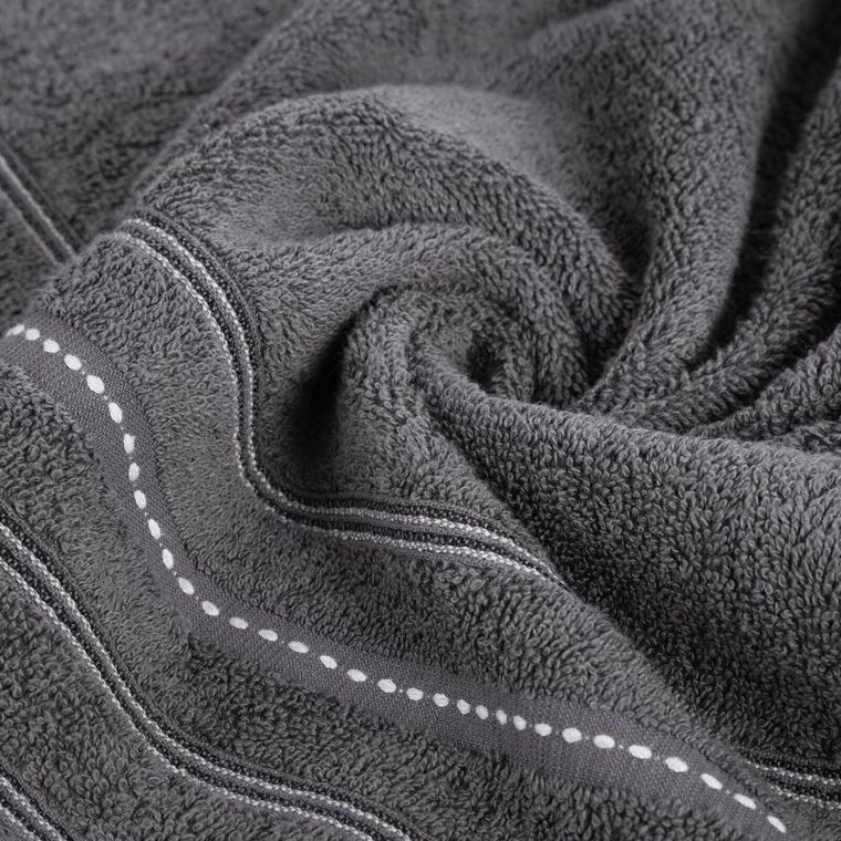 Eurofirany, ręcznik Vento, 30-50 cm, stalowy