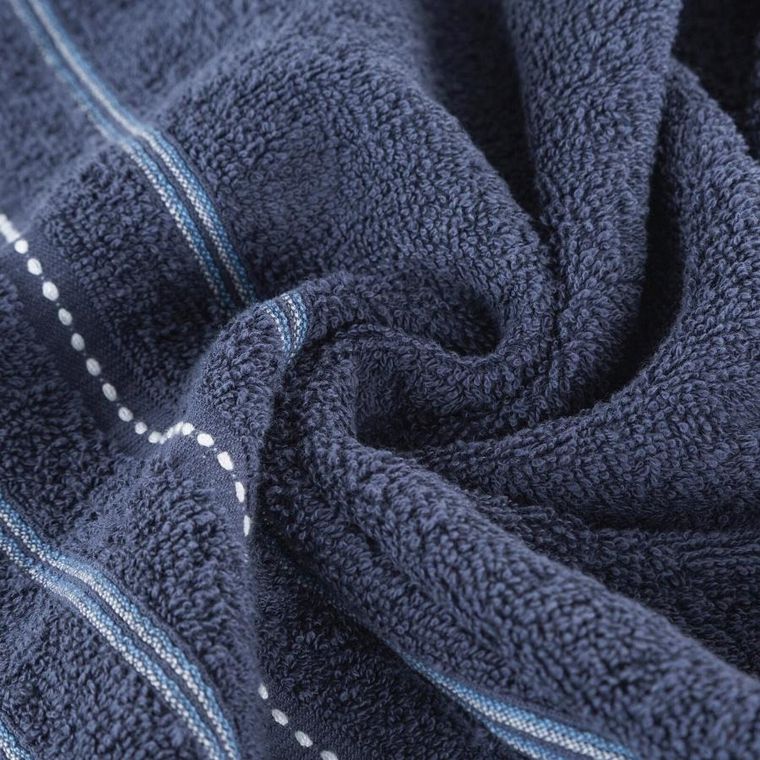 Eurofirany, ręcznik Vento, 50-90 cm, granatowy