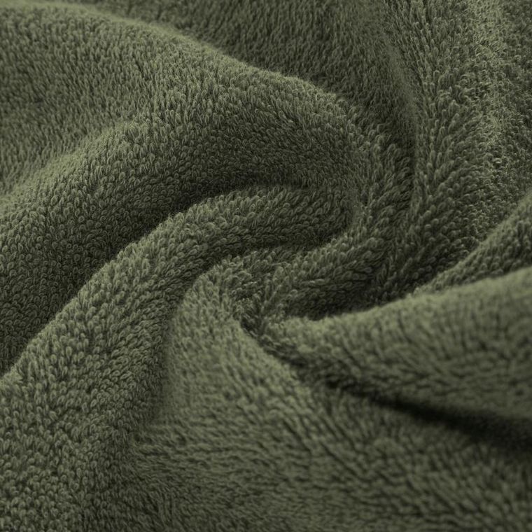 Eurofirany, ręcznik Venus, 70-140 cm, ciemnooliwkowy