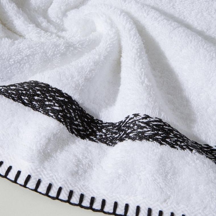 Eurofirany, ręcznik Viera, 70-140 cm, biały