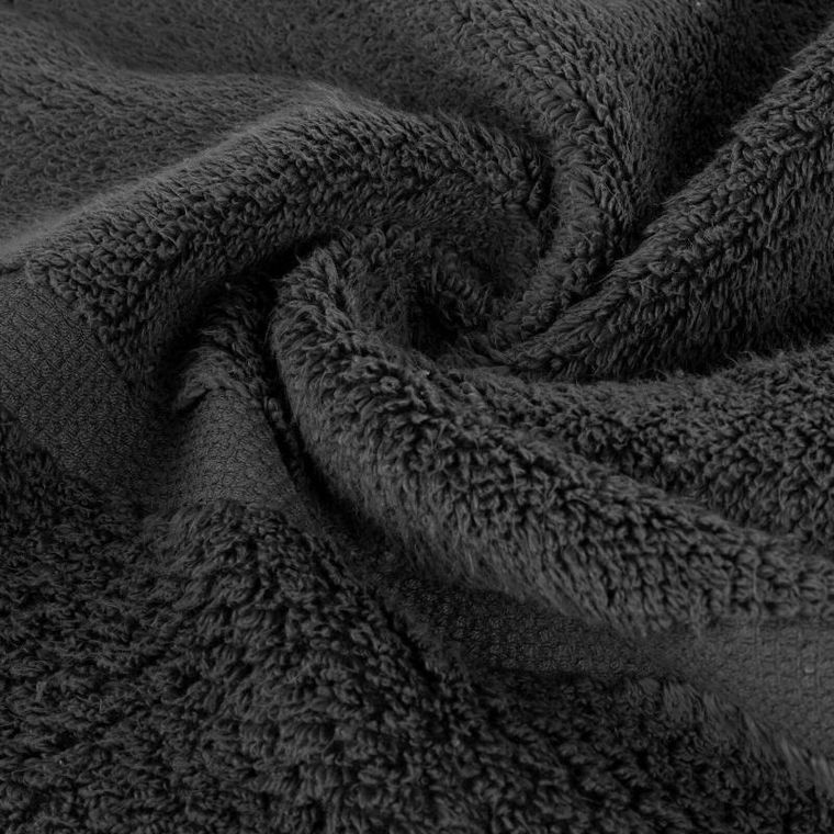 Eurofirany, ręcznik Vilia, 70-140 cm, ciemnografitowy