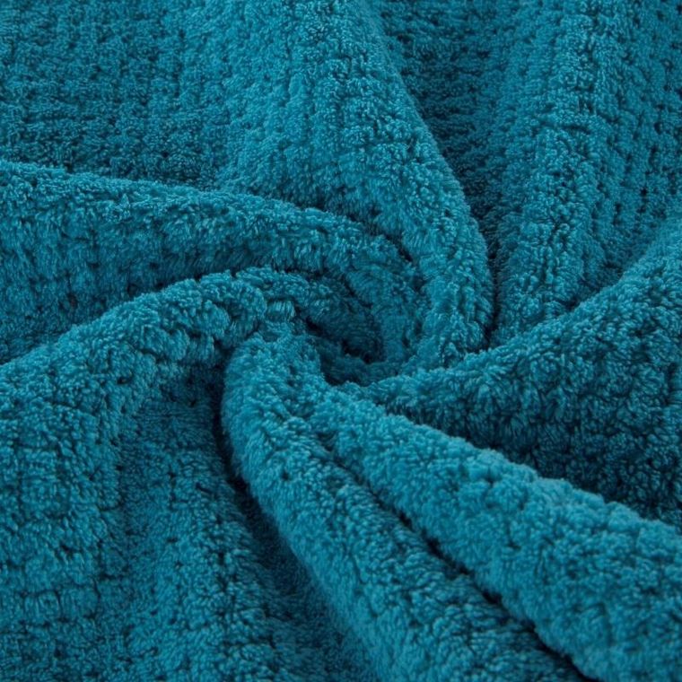 Eurofirany, ręcznik Zoe, 30-50 cm, turkusowy