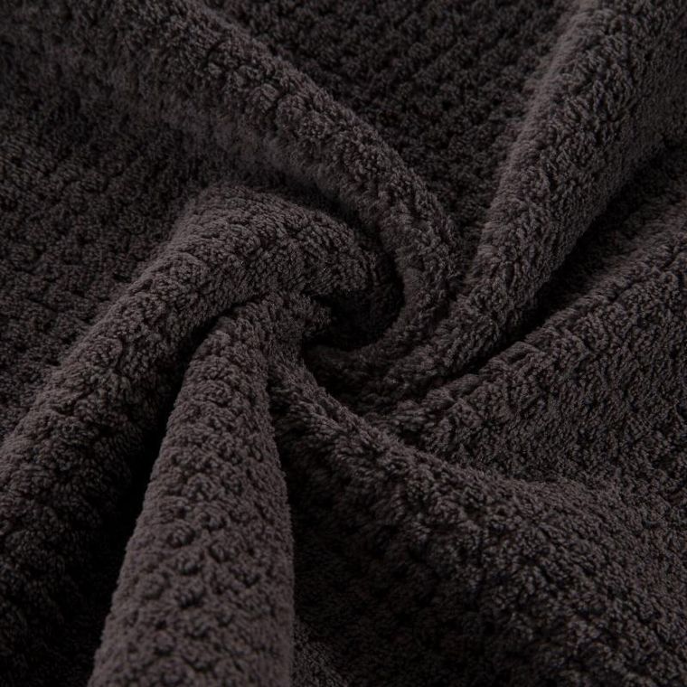 Eurofirany, ręcznik Zoe, 50-90 cm, czarny