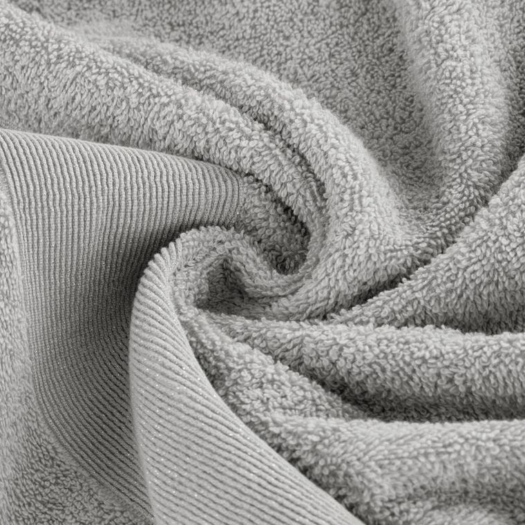 Eurofirany, ręcznik, Zoja 02, 70-140 cm, srebrny